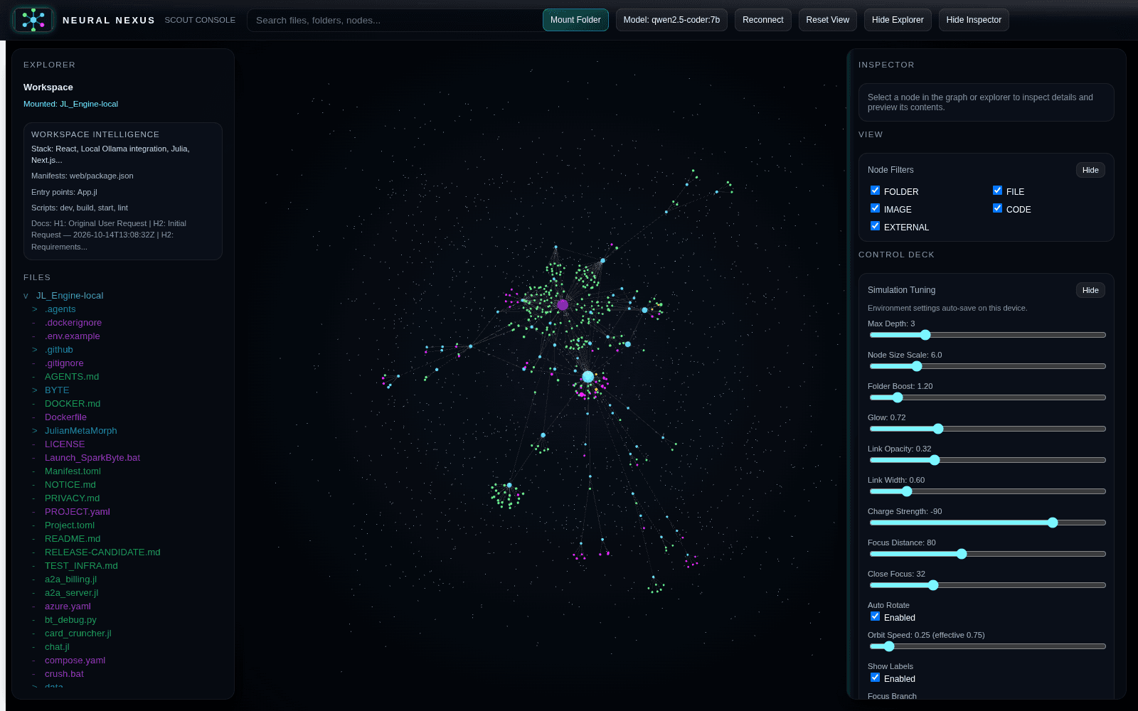 Webula | Interactive 3D Codebase Explorer with Dependency Analysis